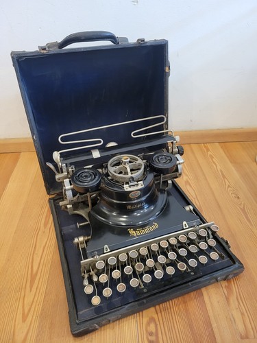 Antik hammond multiplex koffer - antik,