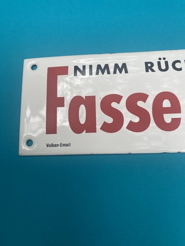 Altes schild original fasse - schild,