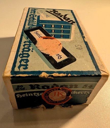 Vintage schildträger heintze - vintage,