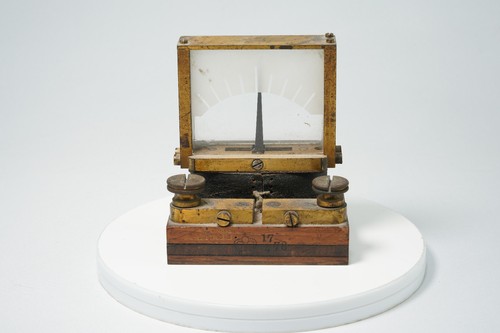 Galvanometer amperemeter w - amperemeter,