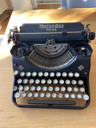 Mercedes prima schreibmaschine - prima,