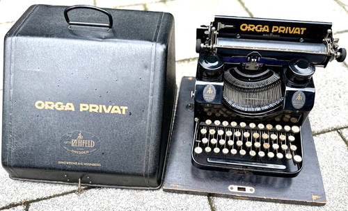 Schreibmaschine bing orga - bing,