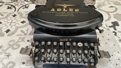 Antike adler schreibmaschine - adler,