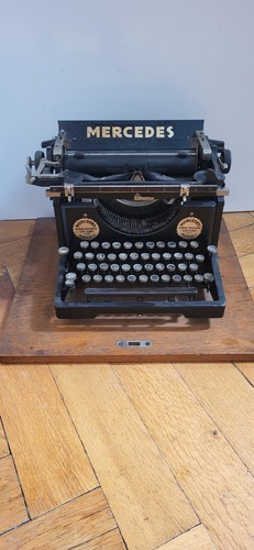 Mercedes schreibmaschine - mercedes,